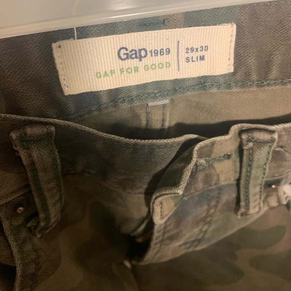 Gap Green slim jean - Picture 2 of 6